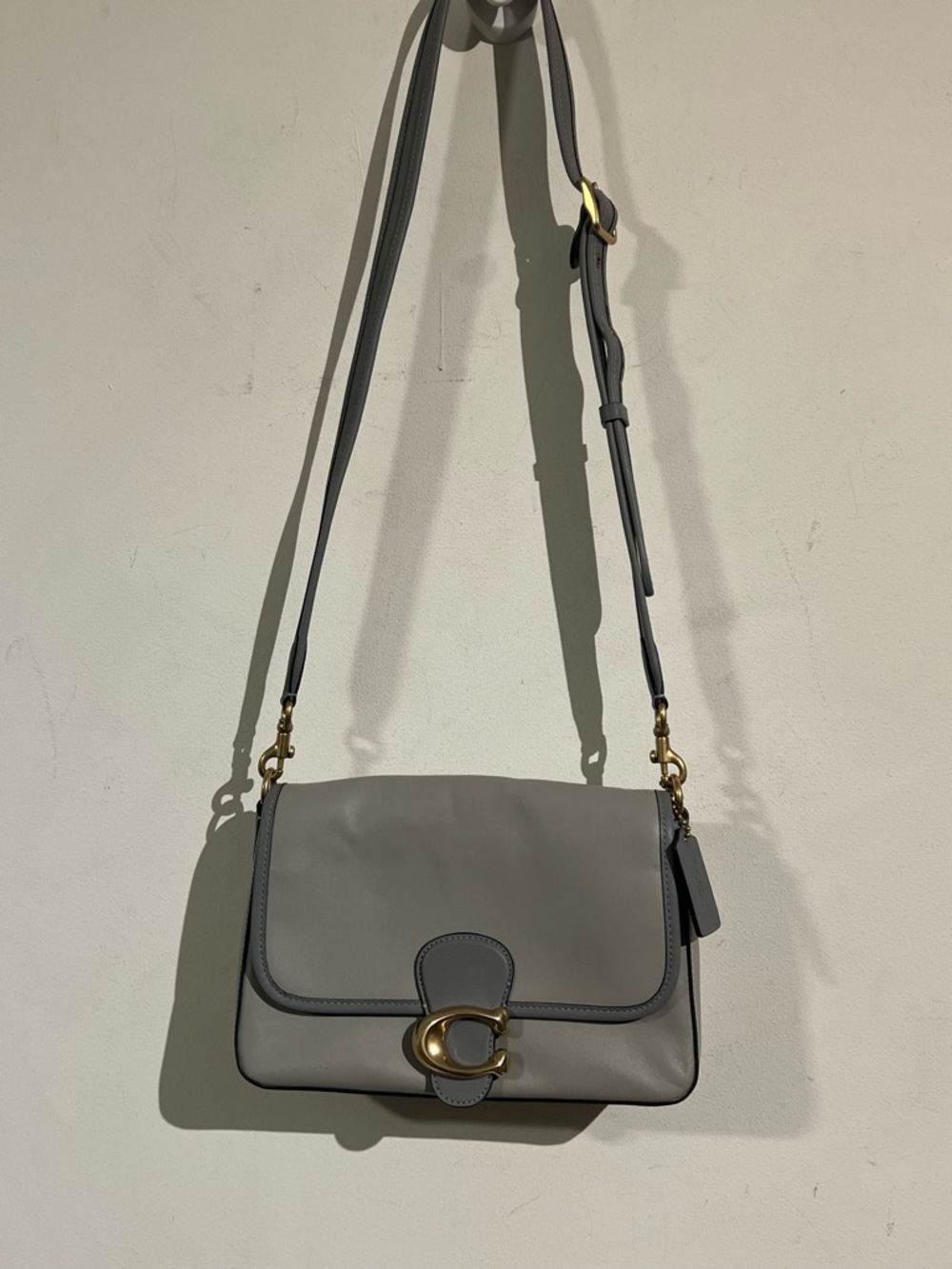Coach tabby soft leather Crossbody with Gold Hardware
